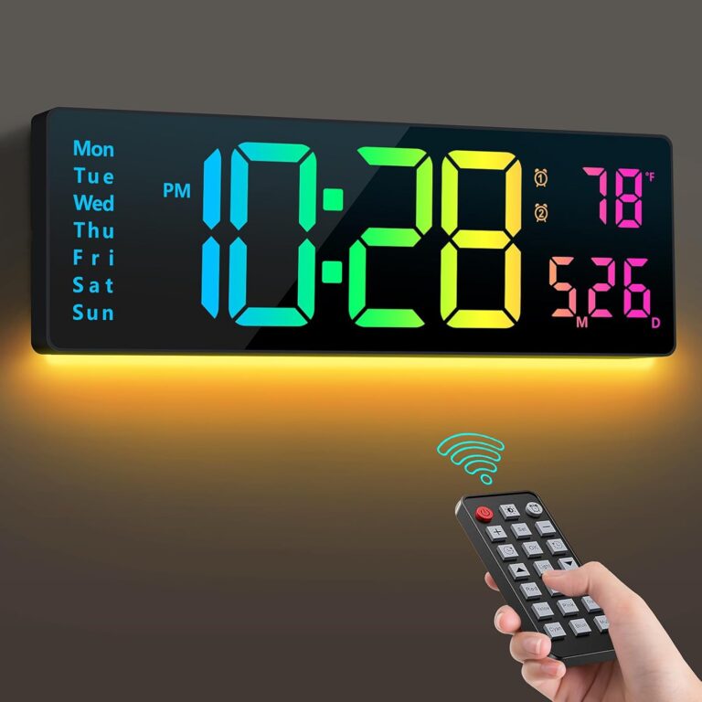 Digital Wall Clock