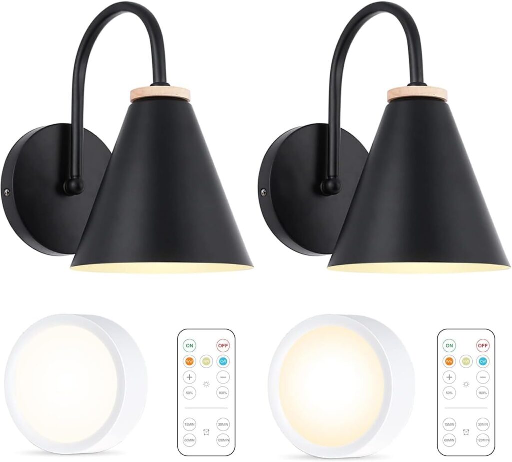 wall sconces battery operated