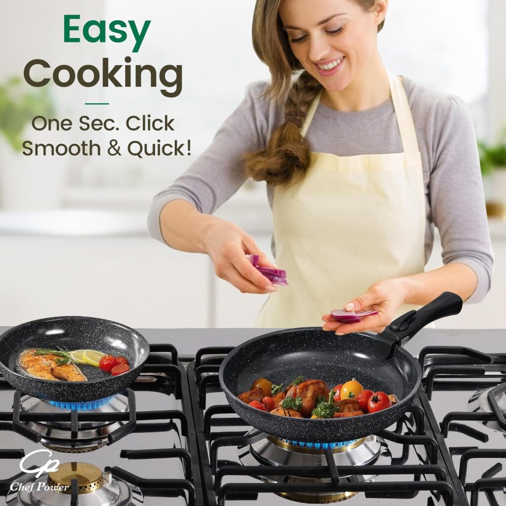 Chef Power Ceramic Nonstick Cookware Set 19