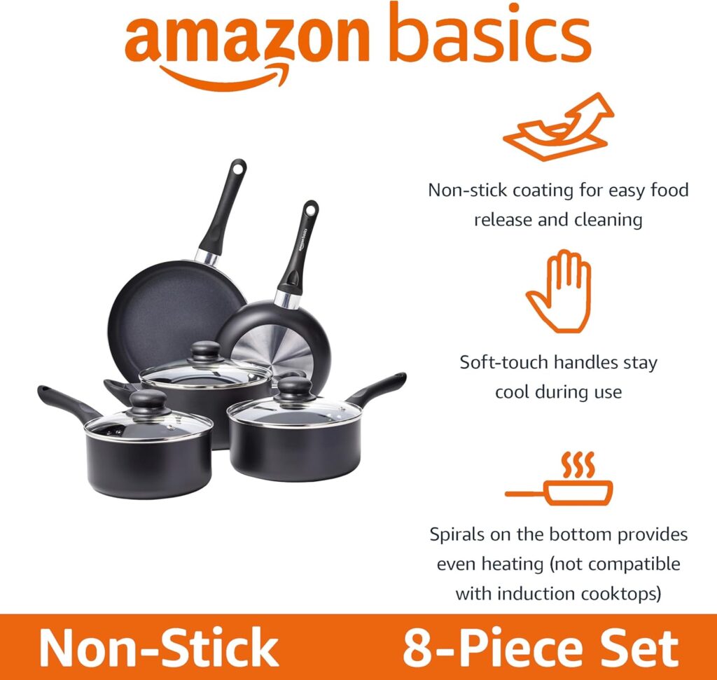 Amazon Basics Non-Stick Cookware Set Review: Affordable Quality for Every Kitchen