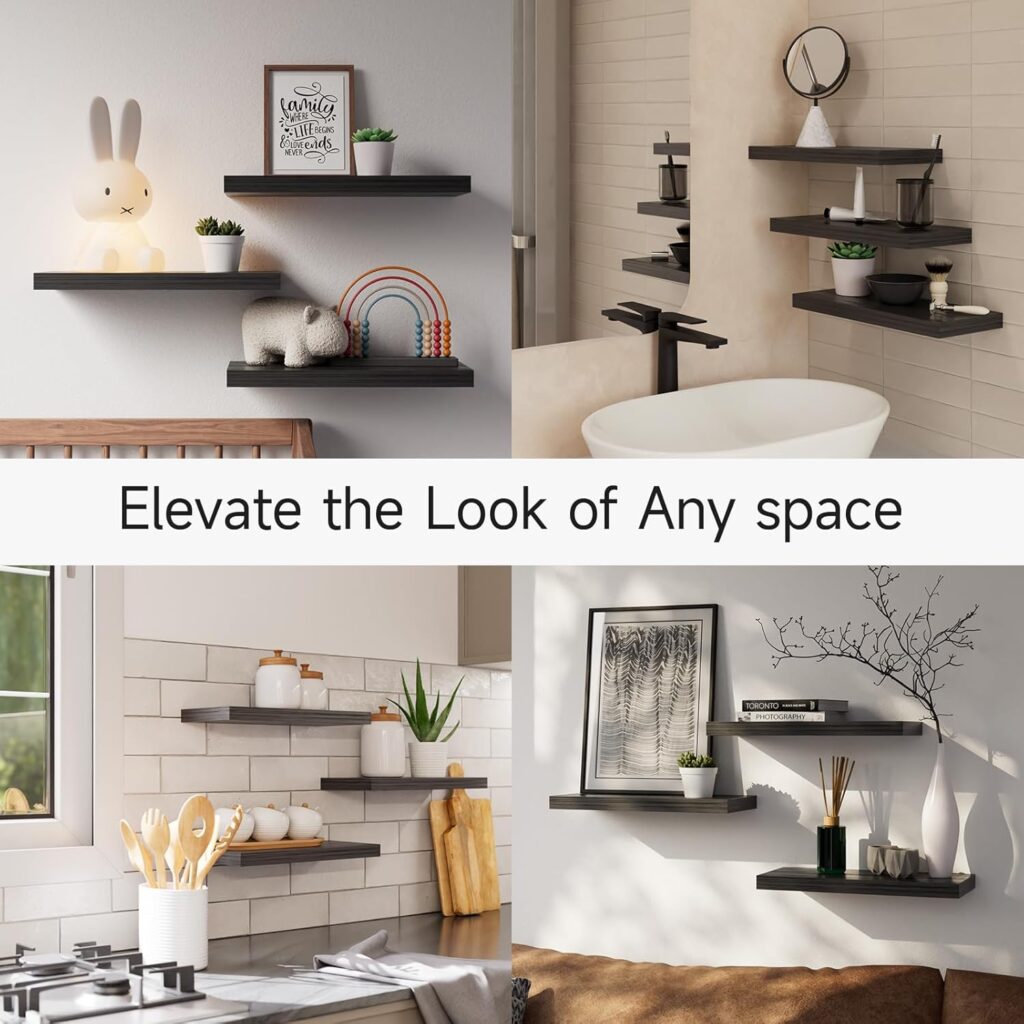 BAYKA Floating Shelves for Wall