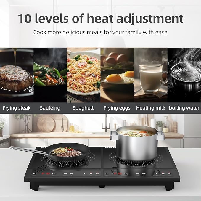 Double Induction Cooktop