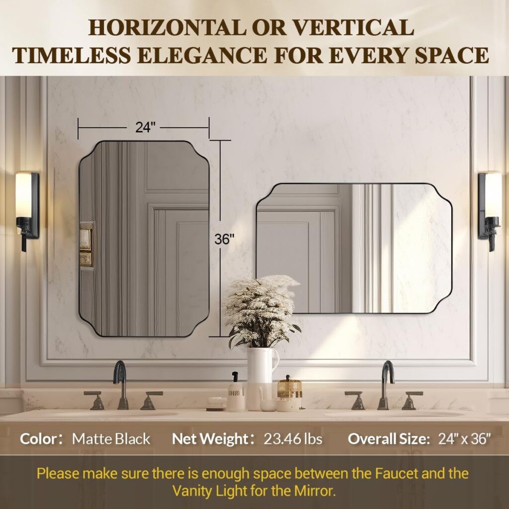 Scalloped Wall Mirror 2