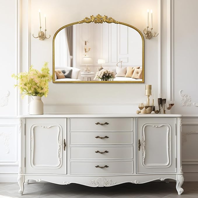 WallBeyond Gold Vintage Mirror